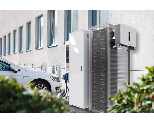 Сонячна гібридна комерційна станція Stromherz S-50K-3Р-40А-ESS-UA 23,04кВт (Базовий комплект АКБ)