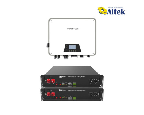 Гібридна станція Hypontech HES-3680 3,68KW, Dyness B4850, 48V – 2.4 кВт