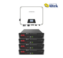 Гібридна сонячна електростанція Hypontech-5kW+Dyness-9.6kWh-LFP