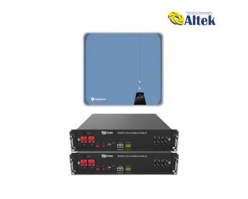 Гібридна сонячна електростанція Solplanet-6kW+Dyness-4.8kWh-LFP