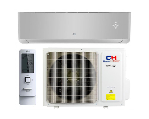 Інверторна настінна спліт-система (кондиціонер) Cooper&Hunter SUPREME (SILVER) CH-S09FTXAM2S-SC
