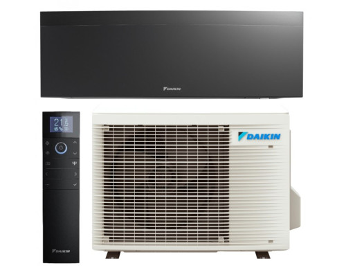 Інверторна настінна спліт-система (кондиціонер) Daikin Emura Black FTXJ42AB/RXJ42A