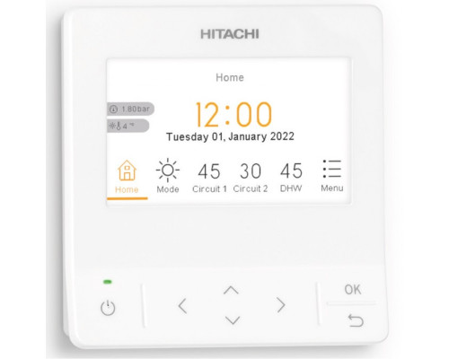 Тепловий насос повітря-вода Hitachi Yutaki S RWM-10.0N1E / RAS-10WHNPE (24 кВт)