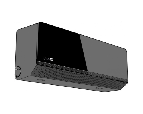 Інверторна настінна спліт-система (кондиціонер) IdeaPro Breeze Black IPA-09HRM-FN8