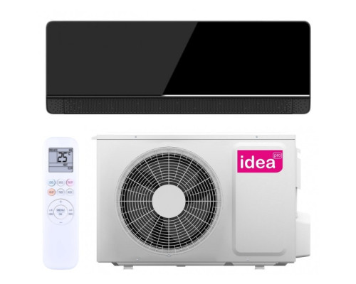 Інверторна настінна спліт-система (кондиціонер) IdeaPro Breeze Black IPA-12HRM-FN8