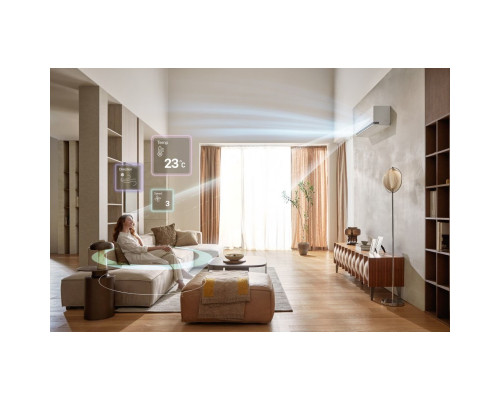 Інверторна настінна спліт-система (кондиціонер) LG Ai Air Fit Deluxe H24S1D