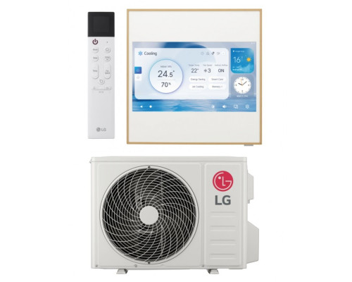 Інверторна настінна спліт-система (кондиціонер) LG Artcool Gallery Premium (LCD) A12GA2