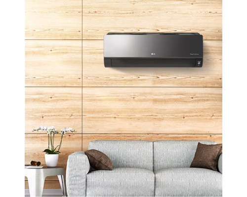 Інверторна настінна спліт-система (кондиціонер) LG Artcool Mirror UV AC12BK