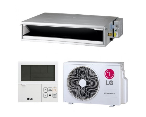 Канальна низьконапірна спліт-система (кондиціонер) LG Ultra Inverter R32 CL09R/UU09WR