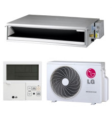 Канальна низьконапірна спліт-система (кондиціонер) LG Ultra Inverter R32 CL12R/UU12WR