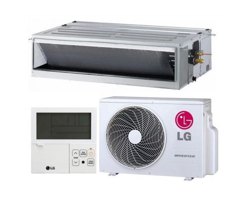 Канальна середньонапірна спліт-система (кондиціонер) LG Ultra Inverter R32 CM18R/UU18WR