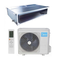 Канальна середньонапірна інверторна спліт-система (кондиціонер) MIDEA ERP DC Inverter R32 MTI-24HWFNX-QR ERP/MOU1-24FN8-QR