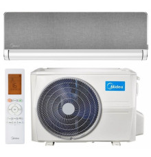 Інверторна настінна спліт-система (кондиціонер) MIDEA Penrose Air MSXT-09HRFN8-SILVER-I/MSXT-09HRFN8-SILVER-O