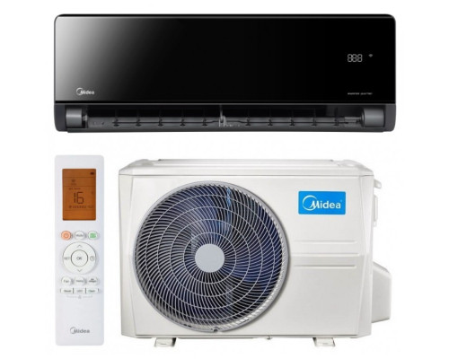 Інверторна настінна спліт-система (кондиціонер) MIDEA Penrose Air MSXT-12HRFN8-BLACK-I/MSXT-12HRFN8-BLACK-O
