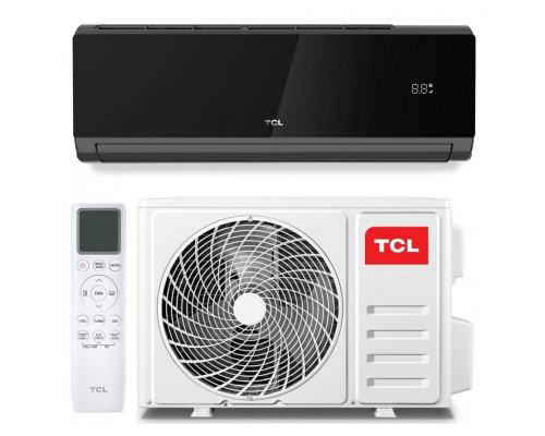 Інверторна настінна спліт-система (кондиціонер) TCL TAC-09CHSD/XA82IN Black Inverter R32 Wi-Fi