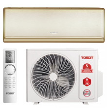 Інверторна настінна спліт-система (кондиціонер) TOSOT Naomi Golden Noble GD-09RG