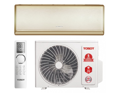 Інверторна настінна спліт-система (кондиціонер) TOSOT Naomi Golden Noble GD-09RG