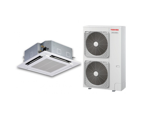 Касетна спліт-система (кондиціонер) Toshiba RAV-RM1601UTP-E / RAV-GM1601AT8P-E / RBC-U31PGP(W)-E