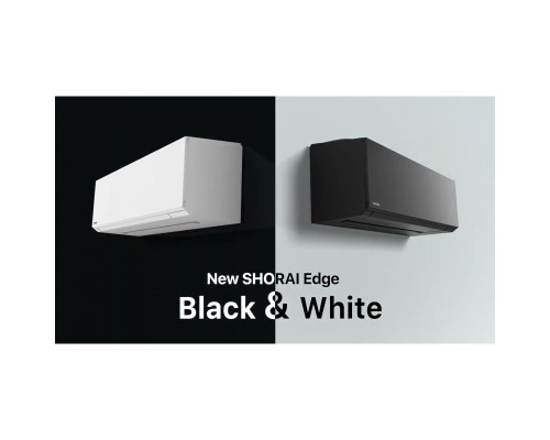 Внутрішній настінний блок кондиціонера Toshiba Shorai Edge Black RAS-B18G3KVSGB-E