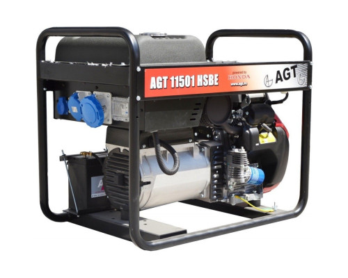 Генератор бензиновий AGT 11501 HSBE R16 AVR