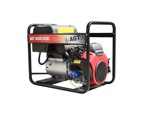 Генератор бензиновий AGT 14503 HSBE R16