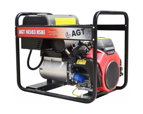 Генератор бензиновий AGT 16503 HSBE R16