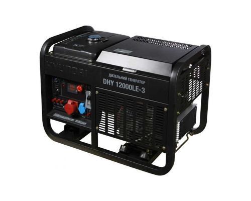Генератор дизельний Hyundai DHY 12000LE-3