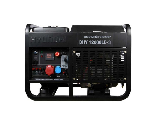 Генератор дизельний Hyundai DHY 12000LE-3