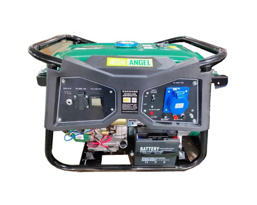 Генератор бензиновий Iron Angel EG 5500 ME