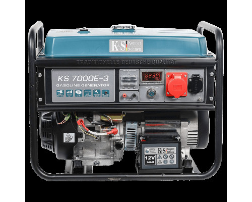 Генератор бензиновий Konner&Sohnen 7000E 3