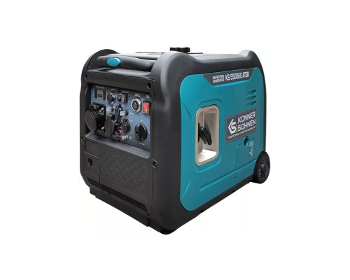 Генератор бензиновий iнверторний Konner&Sohnen KS 5500iES ATSR