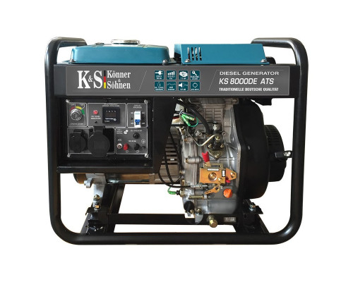Генератор дизельний Konner&Sohnen 8000DE ATS