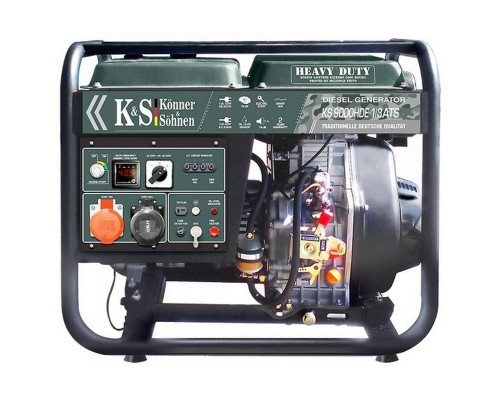 Генератор дизельний Konner&Sohnen 9000HDE-1/3 ATS