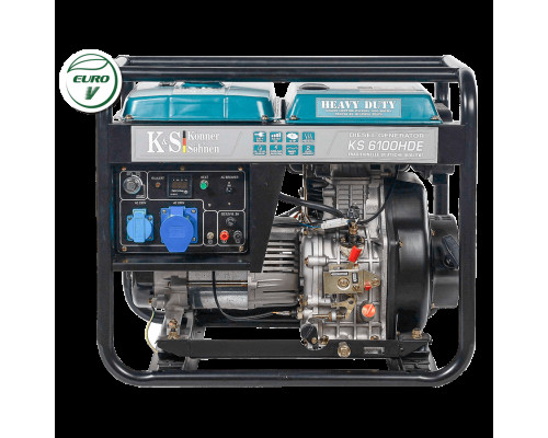 Генератор дизельний Konner&Sohnen 6100HDE