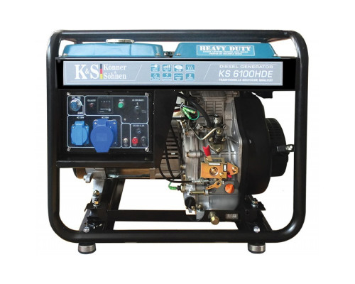 Генератор дизельний Konner&Sohnen 6100HDE