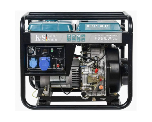 Генератор дизельний Konner&Sohnen 8100HDE