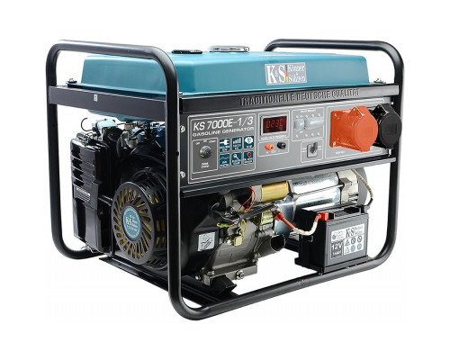 Генератор бензиновий Konner&Sohnen 7000E 1/3
