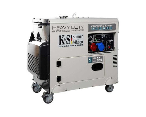 Генератор дизельний Konner&Sohnen KS 8200HDES-1/3  ATSR