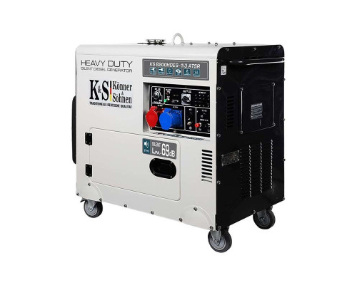 Генератор дизельний Konner&Sohnen KS 8200HDES-1/3  ATSR