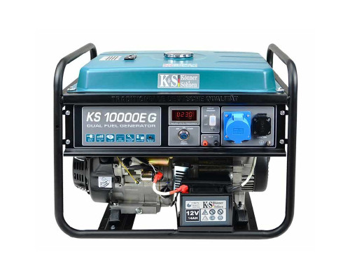 Генератор двопаливний Konner&Sohnen KS 10000E G