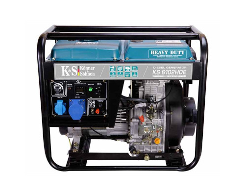 Генератор дизельний Konner&Sohnen KS 6102HDE