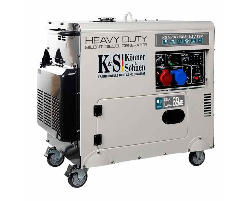 Генератор дизельний Konner&Sohnen KS 9202HDES-1/3 atsR