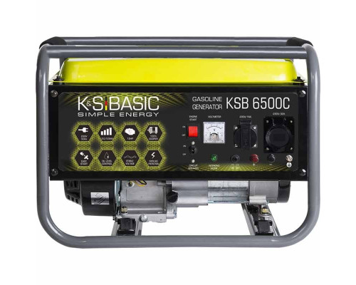 Генератор бензиновий Konner&Sohnen KSB 6500C