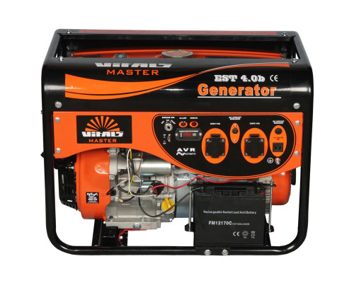 Генератор бензиновий Vitals Master EST 4.0b