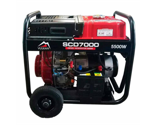 Генератор дизельний Vulkan SCD7000TЕ