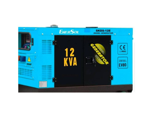 Генератор дизельний EnerSol SKDS-12E-3(B)