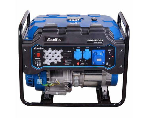 Двохпаливний генератор газ-бензин EnerSol EPG-5500S