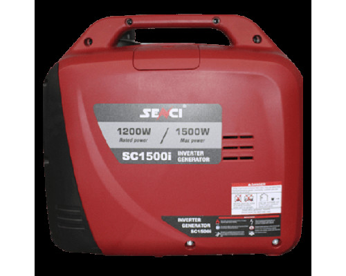 Генератор бензиновий інверторний Senci SC 1500 i