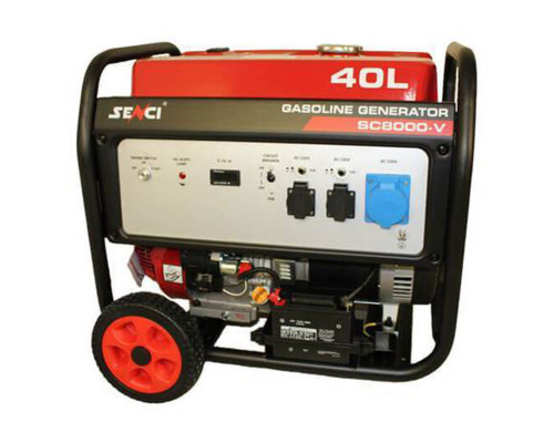 Генератор бензиновий Senci SC 8000 V