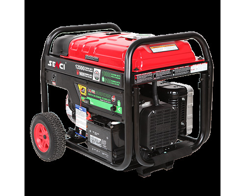 Генератор газово-бензиновий Senci SC 12000 E (D)